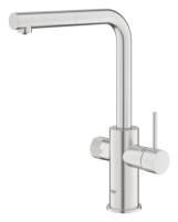 Змішувач для кухні Grohe Blue Pure Minta, під зворотний осмос, суперсталь (30590DC0) Фото - 1