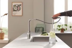 Смеситель для кухни Grohe Blue Pure Minta, под обратный осмос, суперсталь (30590DC0) Фото - 3
