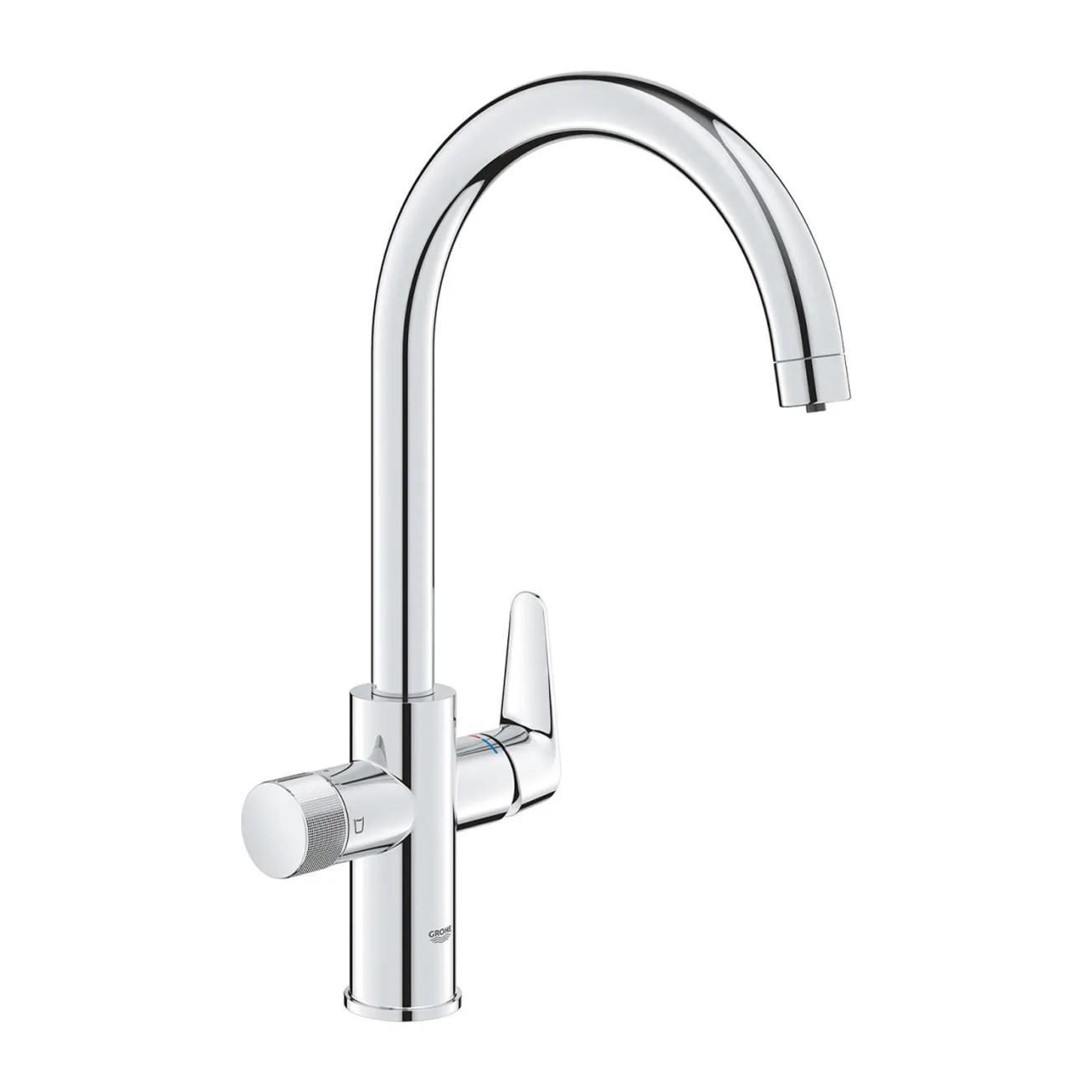 Змішувач для кухні Grohe Blue Pure StartCurve 30592000 з фільтром Blue S-Size 40404001 та головкою 64508001 (30594040) Фото - 2