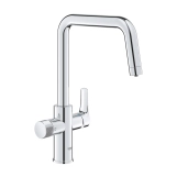 Смеситель для кухни с выдвижным изливом Grohe QuickFix Start 30631000