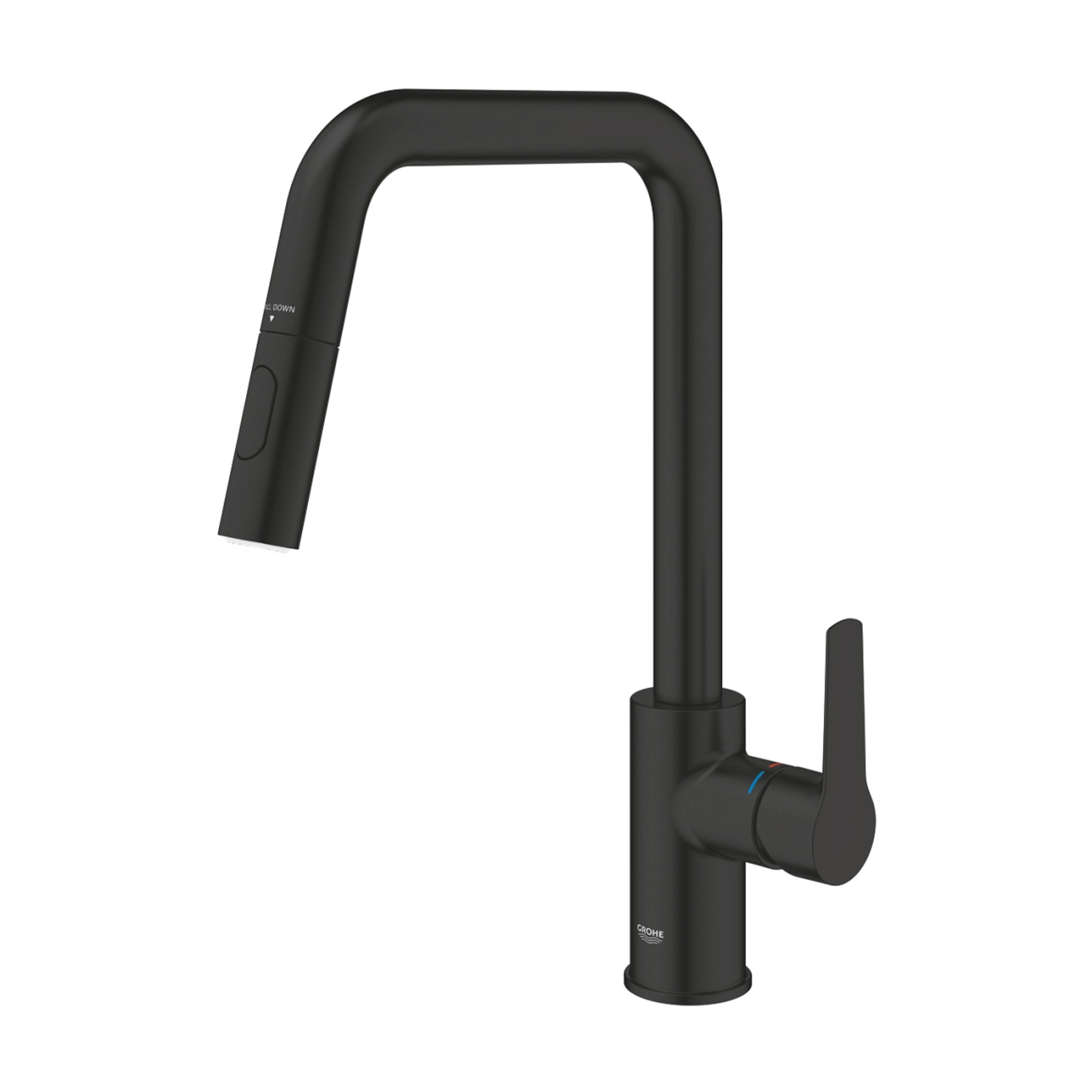 Змішувач для кухні з висувним виливом Grohe QuickFix Start 306312430 Фото - 4