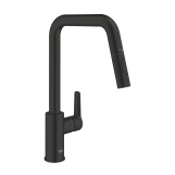 Змішувач для кухні з висувним виливом Grohe QuickFix Start 306312430