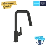 Змішувач для кухні з висувним виливом Grohe QuickFix Start 306312430 Фото - 5