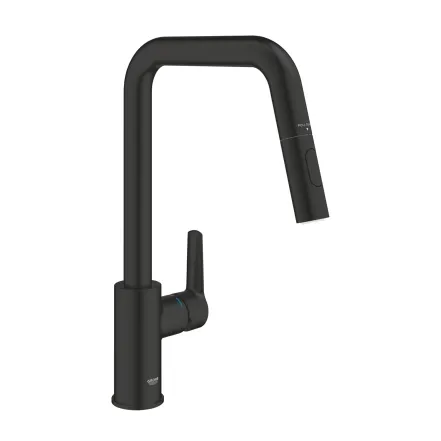 Смеситель для кухни с выдвижным изливом Grohe QuickFix Start 306312430