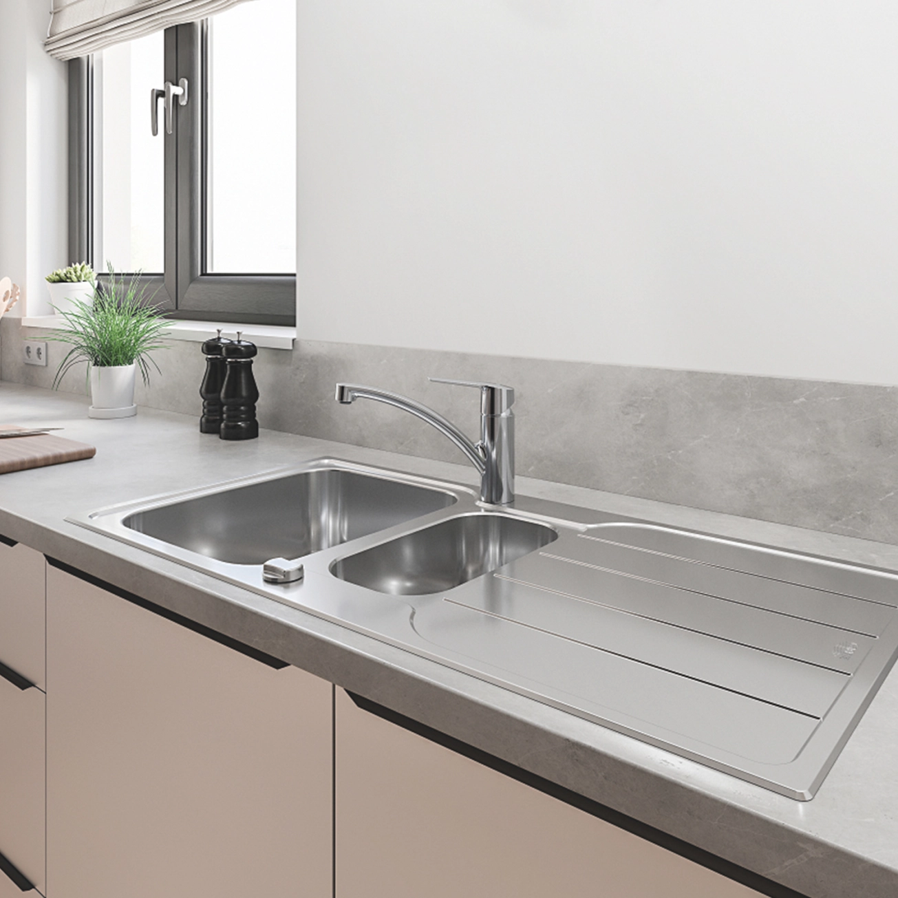 Смеситель для кухни Grohe QuickFix Start 31138002 Фото - 5