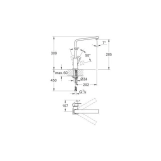 Змішувач для кухні Grohe Eurocube (31255000) Фото - 4