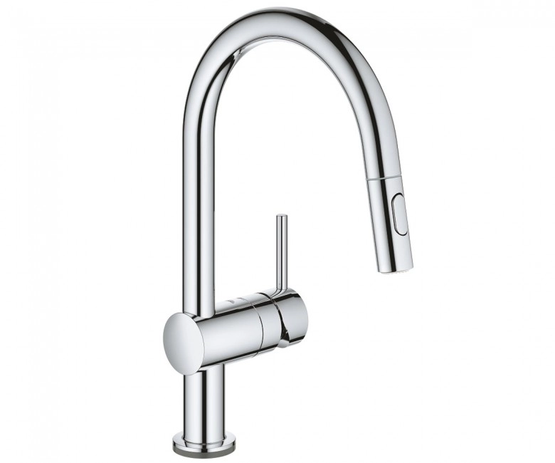 Змішувач сенсорний для умивальника Grohe MINTA TOUCH, хром  (31358002)