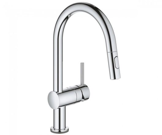 Змішувач сенсорний для умивальника Grohe MINTA TOUCH, хром  (31358002)