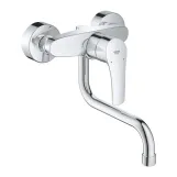 Змішувач для кухні Grohe Eurosmart настінний з виливом, хром (31391003)