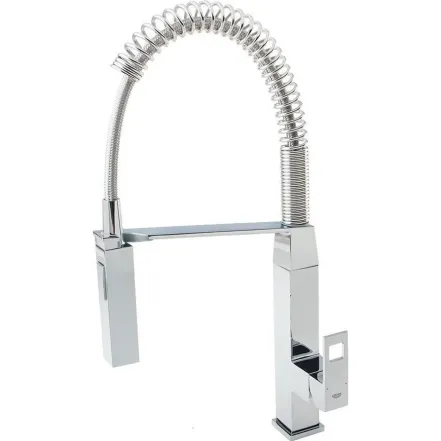 Змішувач для кухні з рефлекторним виливом Grohe Eurocube (31395000)