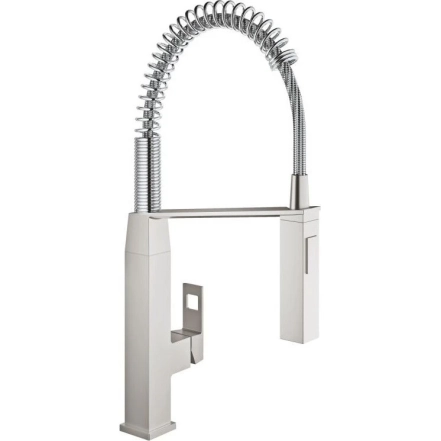 Змішувач для кухні Grohe Eurocube одноважільний суперсталь (31395DC0)
