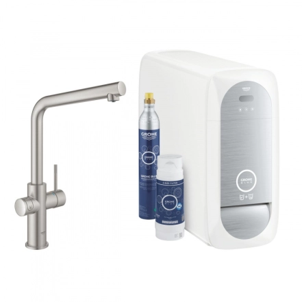 Кухонний змішувач зі стартовим пакетом Grohe Blue Home (31454DC1)