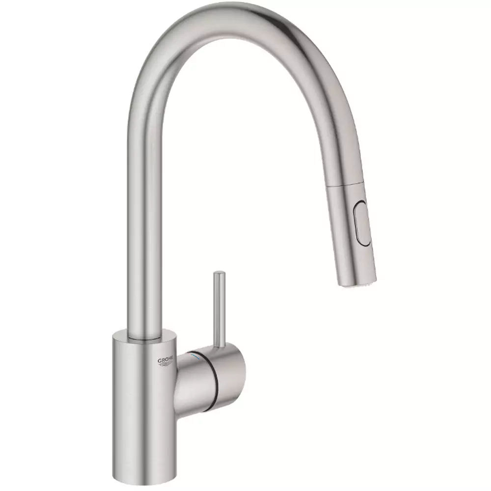 Змішувач для кухні Grohe Concetto, сталь (31483DC2)
