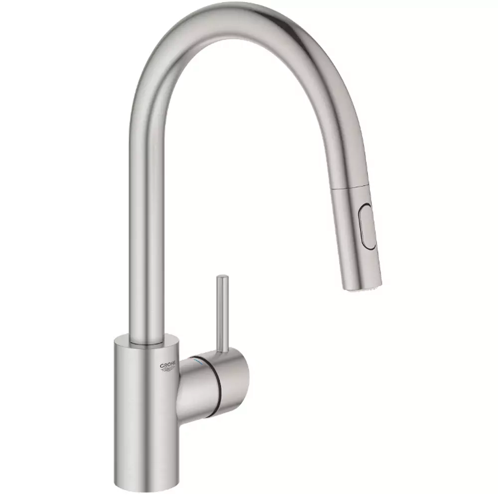 Змішувач для кухні Grohe Concetto, сталь (31483DC2)