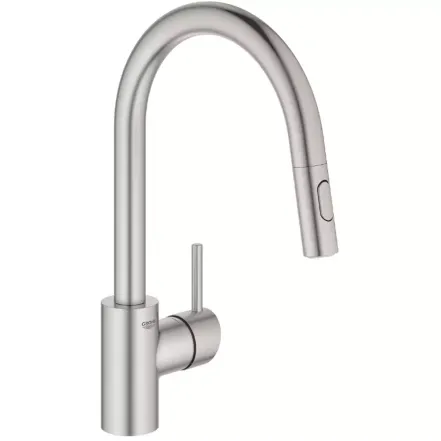 Змішувач для кухні Grohe Concetto, сталь (31483DC2)