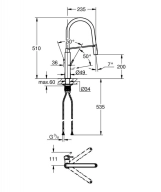 Кухонний змішувач для кухні Grohe Concetto (31491DC0) Фото - 2