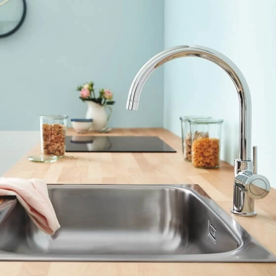 Смеситель для мойки Grohe BauClassic, хром (31535001) Фото - 3