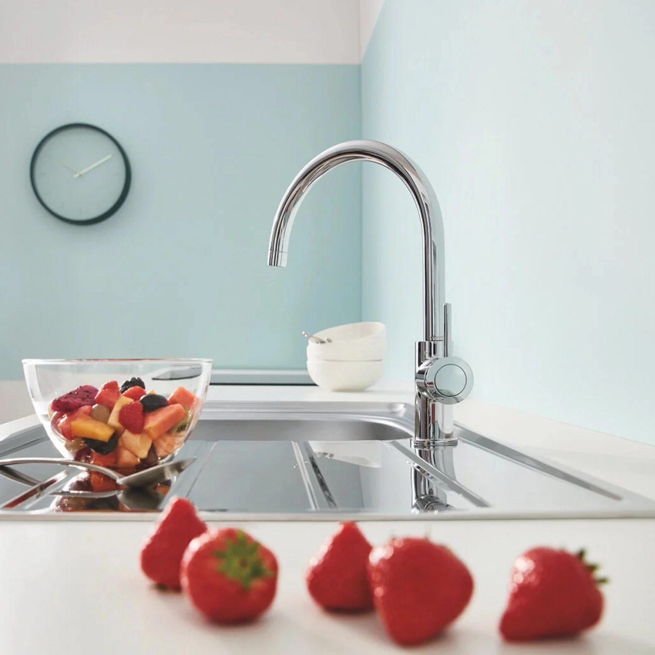 Змішувач для кухні Grohe QuickFix Start Classic 31553001 Фото - 4