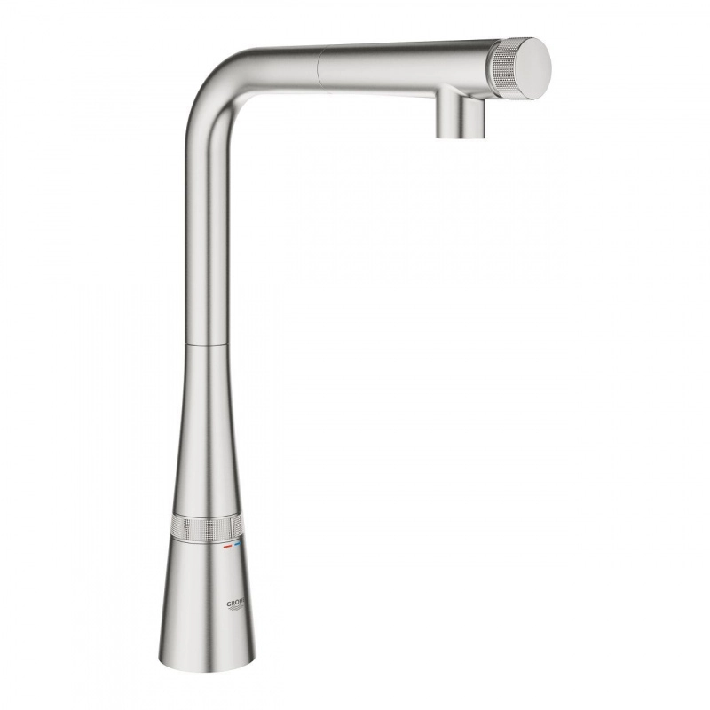 Змішувач для кухні Grohe Zedra SmartContro, сталь (31593DC2)