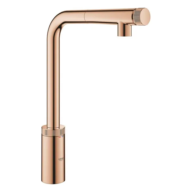 Змішувач для кухні Grohe Minta SmartControl з висувним аератором, бронза (31613DAO)