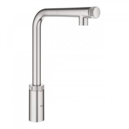 Смеситель для кухни Grohe Minta SmartControl, сталь (31613DC0)