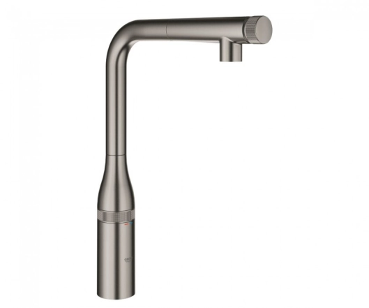 Змішувач для кухні Grohe Essence SmartControl, одноважільний, brushed hard graphite (31615AL0)