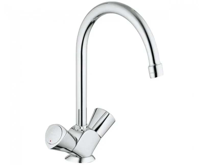 Смеситель для кухни на одно отверстие Grohe COSTA S (гибкая проводка), хром (31819001)