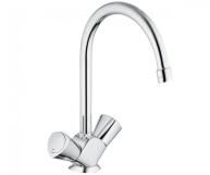 Змішувач для кухні на один отвір Grohe COSTA S (гнучка проводка), хром (31819001)