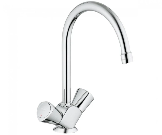 Смеситель для кухни на одно отверстие Grohe COSTA S (гибкая проводка), хром (31819001)