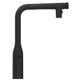 Змішувач для кухні Grohe Essence Smartcontrol з висувною лійкою, чорний матовий (31892KF0) Фото - 1