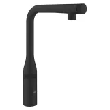 Смеситель для кухни Grohe Essence Smartcontrol с выдвижной лейкой, черный матовый (31928KF0)