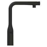 Смеситель для кухни Grohe Essence Smartcontrol с выдвижной лейкой, черный матовый (31928KF0) Фото - 1