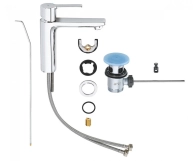 Змішувач для умивальника Grohe Lineare New S-Size, хром (32114001) Фото - 2