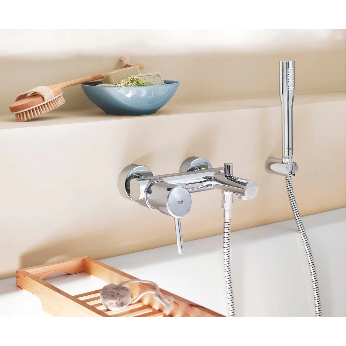 Змішувач для ванни Grohe Concetto, хром (32211001) Фото - 2