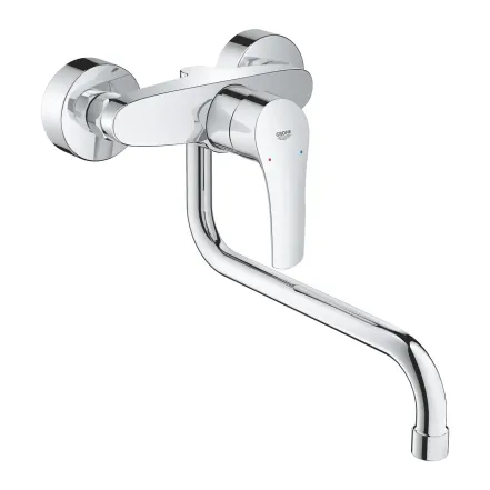 Смеситель для кухни Grohe Eurosmart, хром (32224003)