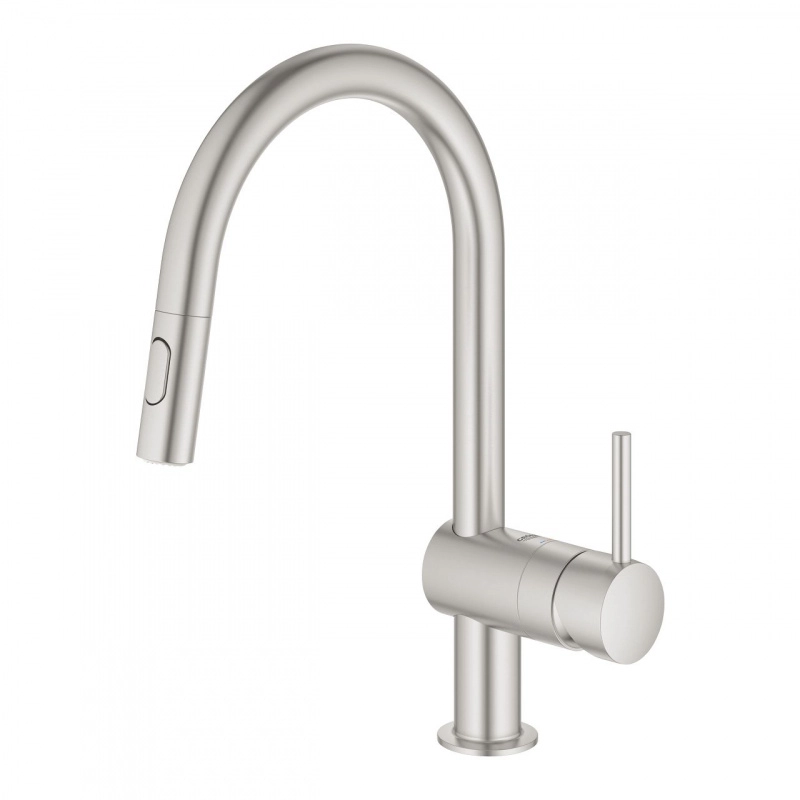 Змішувач для кухні Grohe Minta, сталь (32321DC2) Фото - 1