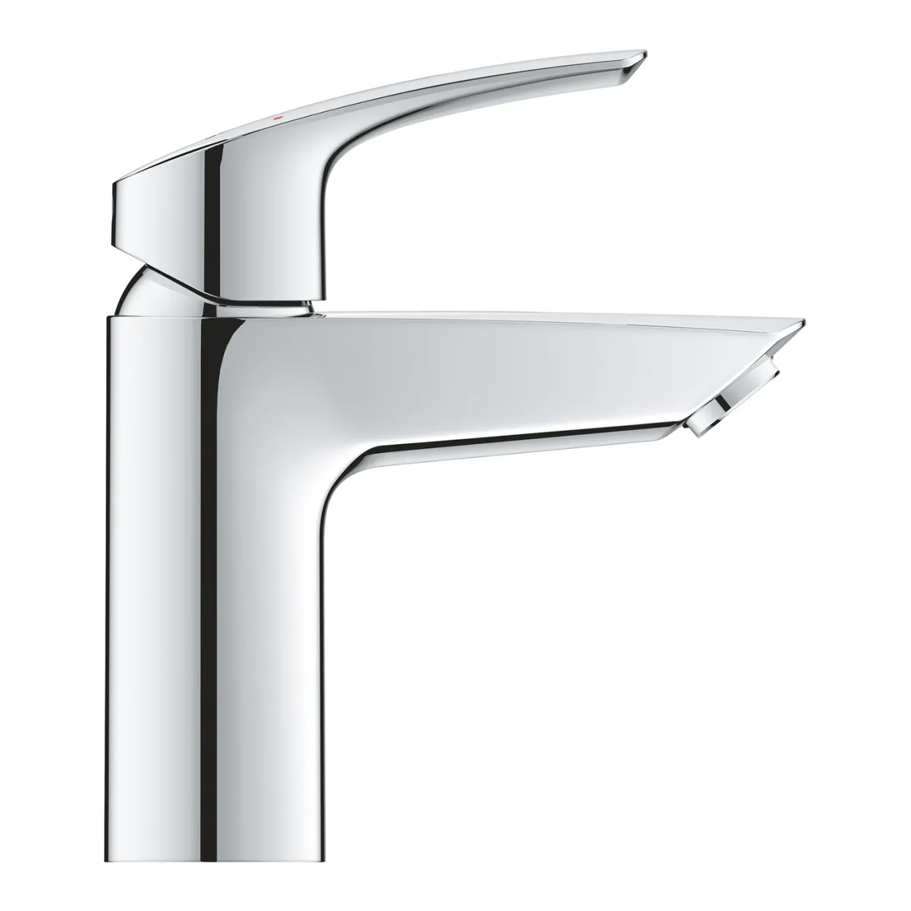Смеситель для умывальника Grohe Eurosmart New S-Size без донного клапана, хром (32467003) Фото - 1