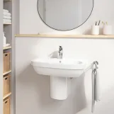 Смеситель для умывальника Grohe Eurosmart New S-Size без донного клапана, хром (32467003) Фото - 4