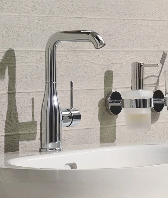 Смеситель для умывальника Grohe Essence New L-Size, хром Фото - 2