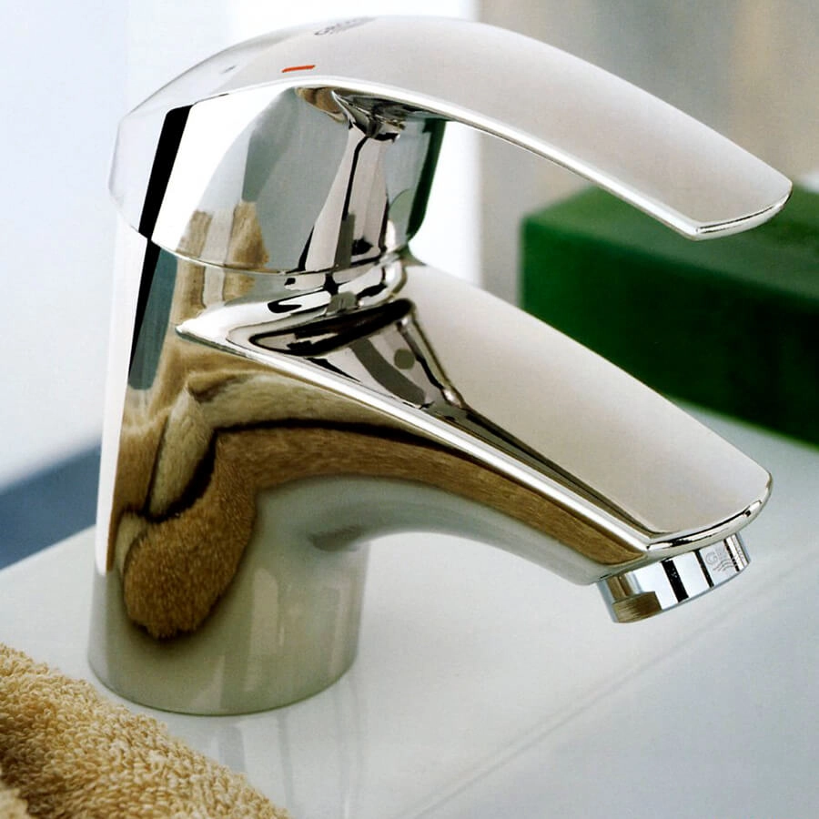 Змішувач для умивальника Grohe Euroeco S-Size, хром (32734000) Фото - 2