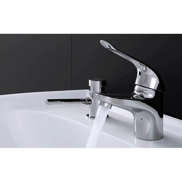 Змішувач для умивальника Grohe Euroeco S-Size, хром (32734000) Фото - 3