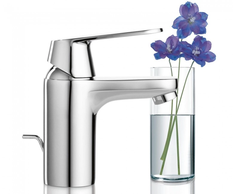 Смеситель на умывальник Grohe Eurosmart Cosmo (32825000) Фото - 2