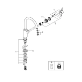 Змішувач для кухні Grohe Eurosmart Cosmopolitan, сталь (32843DC2) Фото - 2