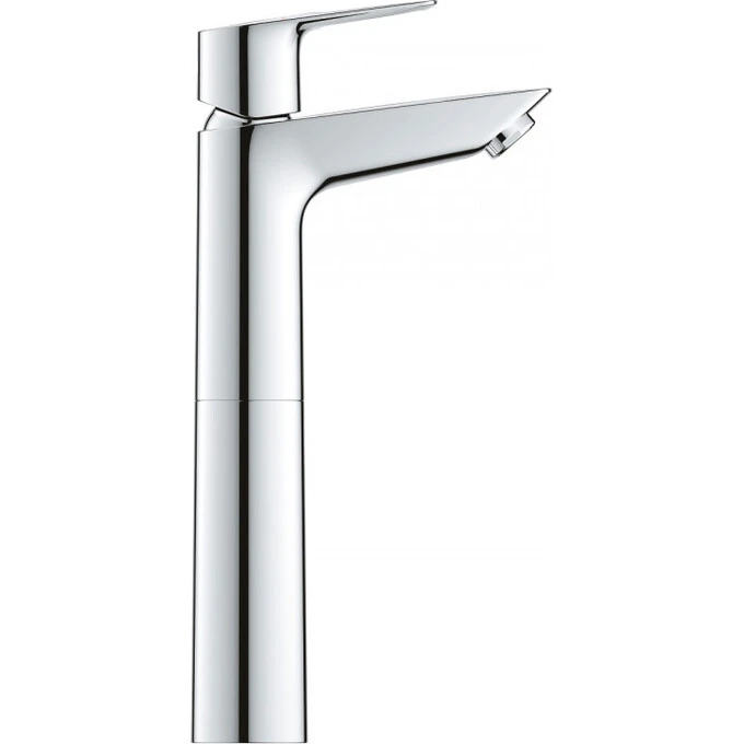 Смеситель для умывальника высокий Grohe BauLoop New с донным клапаном, хром (32856001) Фото - 1