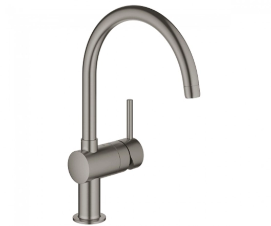 Смеситель для кухни Grohe Minta однорычажный, Brushed Hard Graphite (32917AL0)