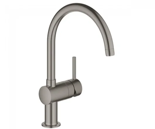 Смеситель для кухни Grohe Minta однорычажный, Brushed Hard Graphite (32917AL0)