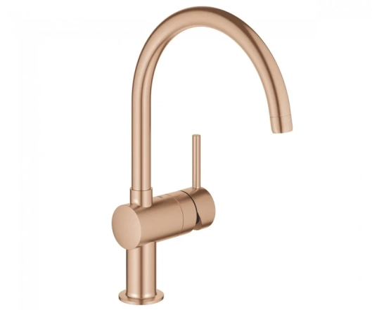 Смеситель для кухни Grohe Minta однорычажный, Brushed Warm Sunset (32917DL0)
