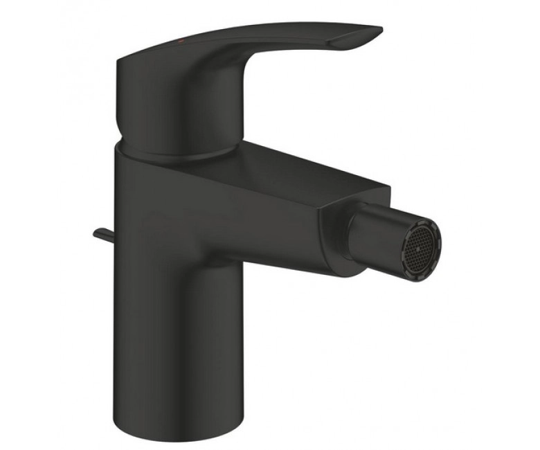 Смеситель для биде Grohe EUROSMART NEW, однорычажный, S-Size, черный матовый (329292433)