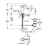 Змішувач для біде Grohe Essence New S-Size, хром (32935001) Фото - 1