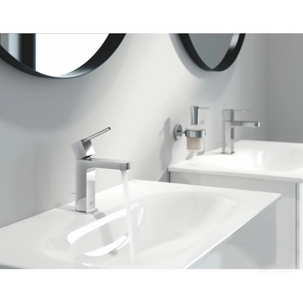 Змішувач для раковини Grohe Plus з донним клапаном Click, хром (33163003) Фото - 2